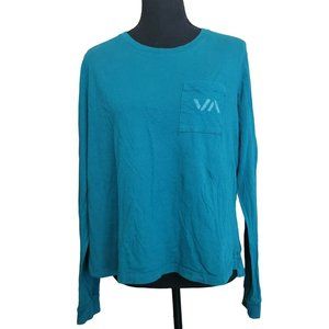 RVCA Long Sleeve Crop Top